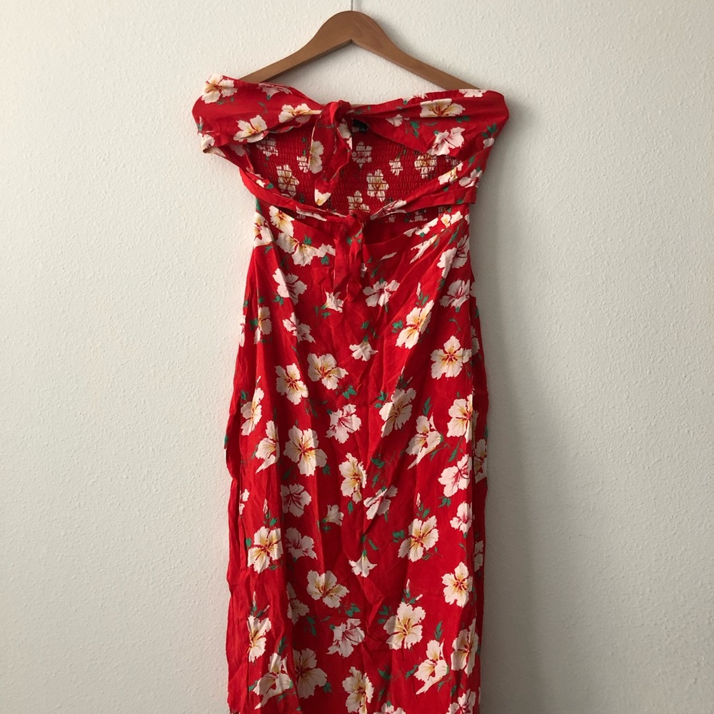 Double tie front Hawaiian Dress